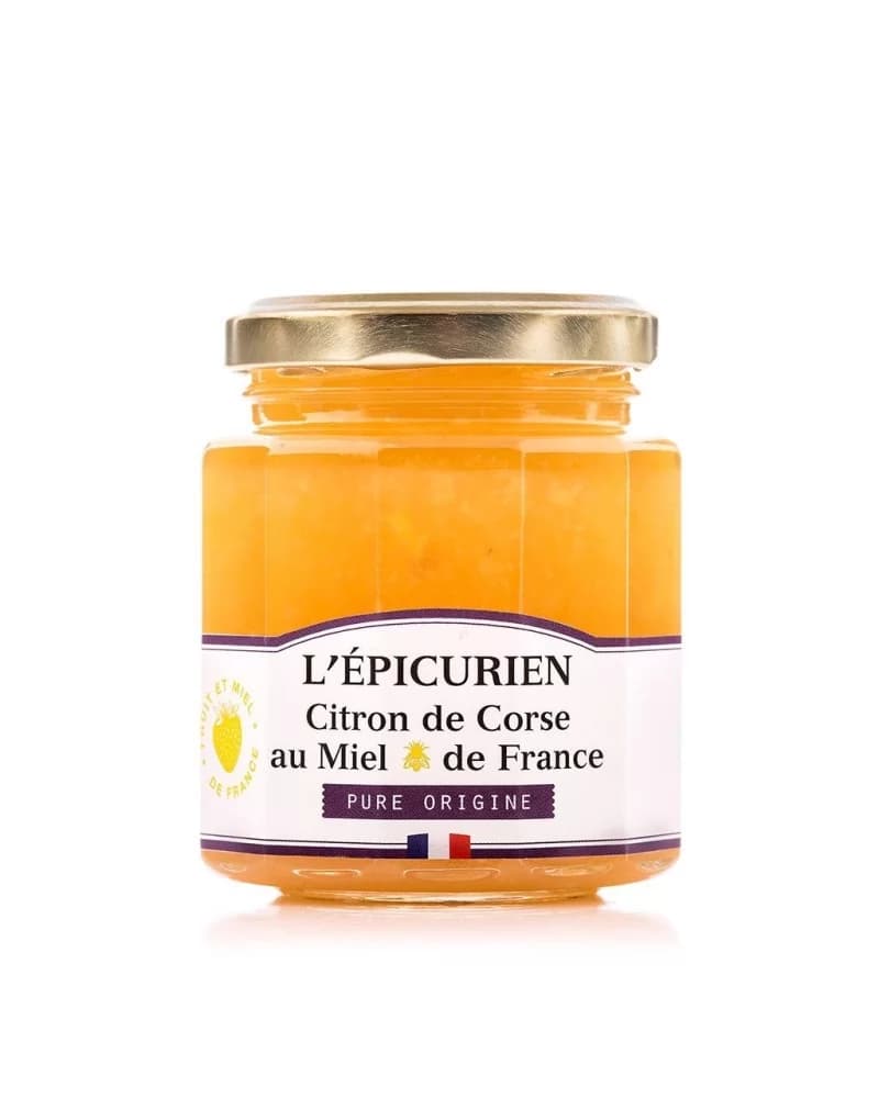 Confiture Citron de Corse et miel de France