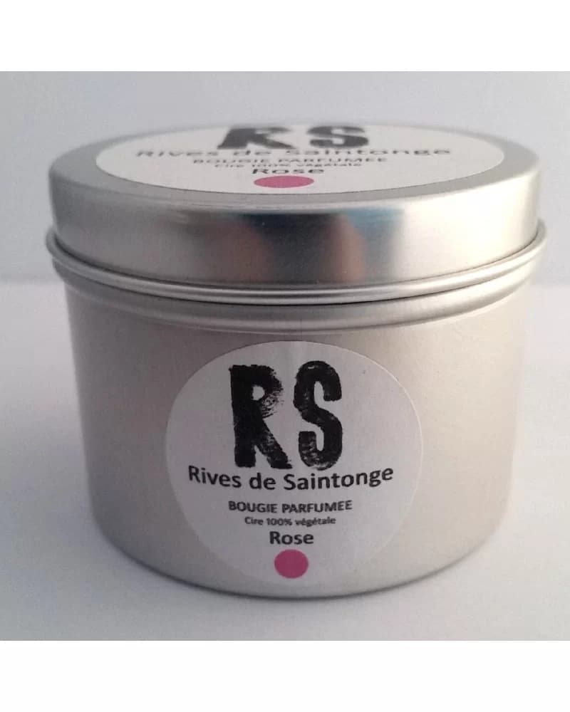 Bougie parfumée naturelle Rose