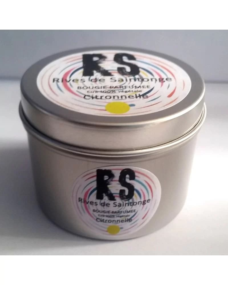 Bougie parfumée naturelle citronnelle