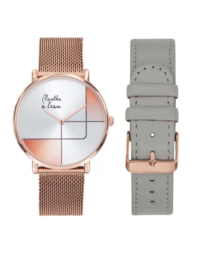 Coffret L'Indécise maille doré Orange design