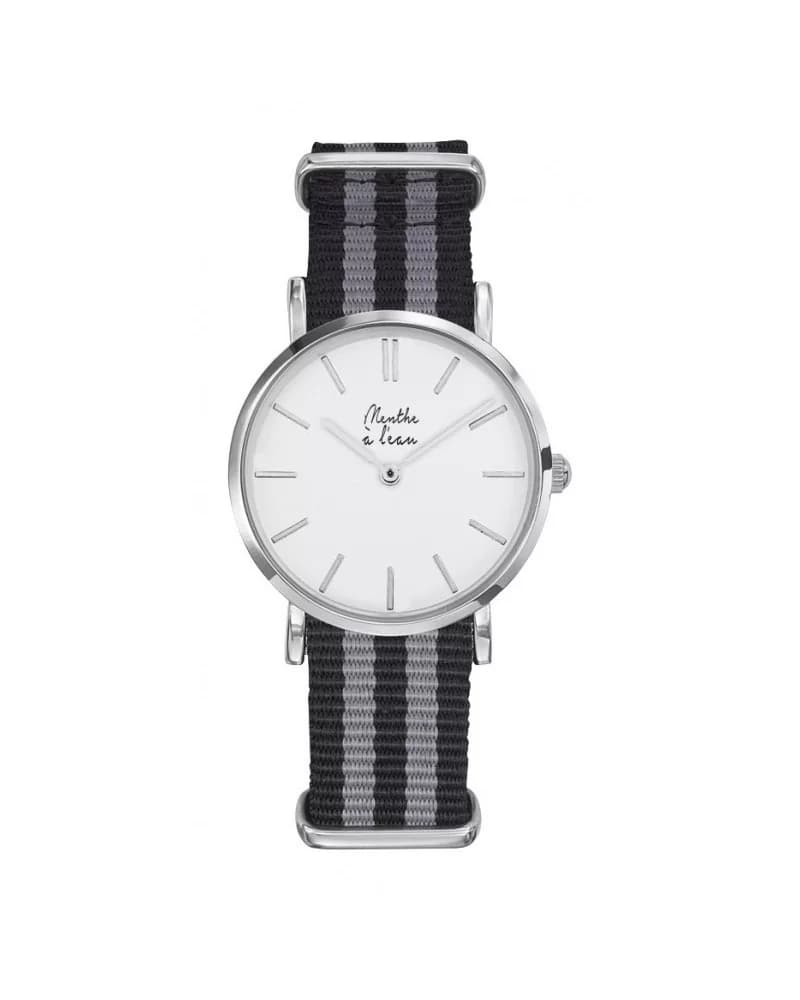 La Résistante noir/gris F chromée