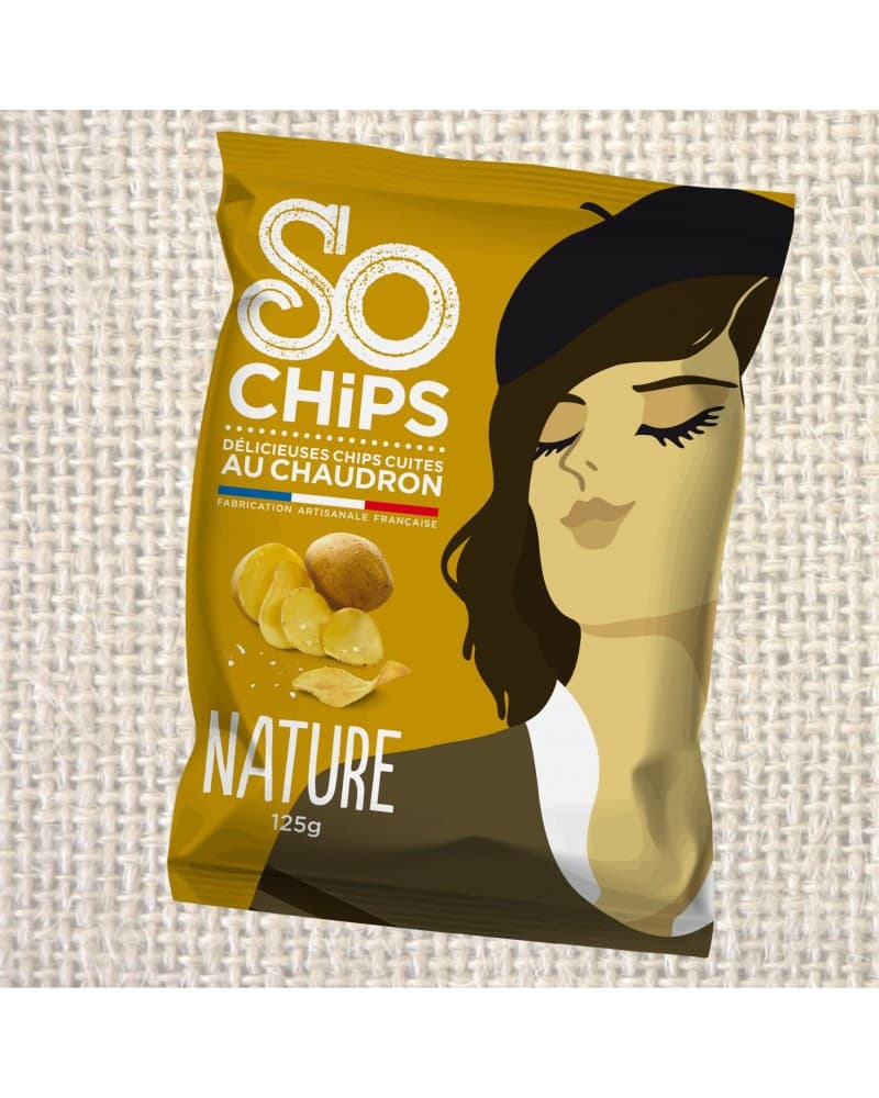 SO CHiPS Nature • 10 Sachets De 125G