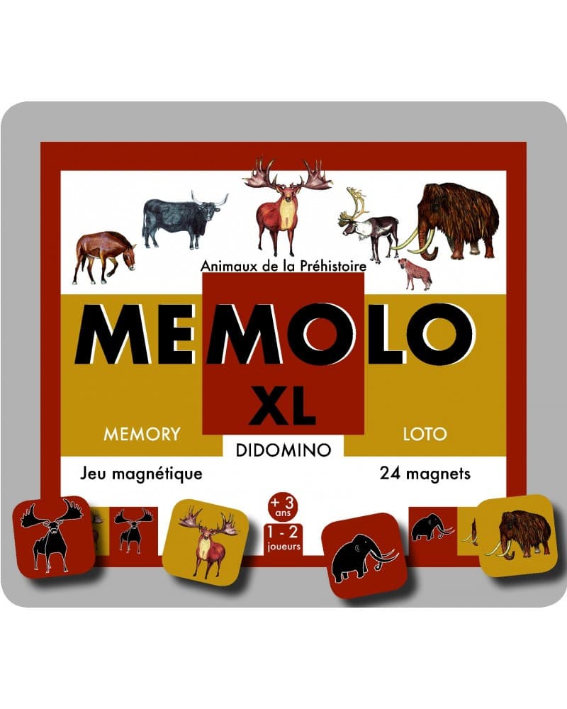 MEMOLO ANIMAUX DE LA PRÉHISTOIRE