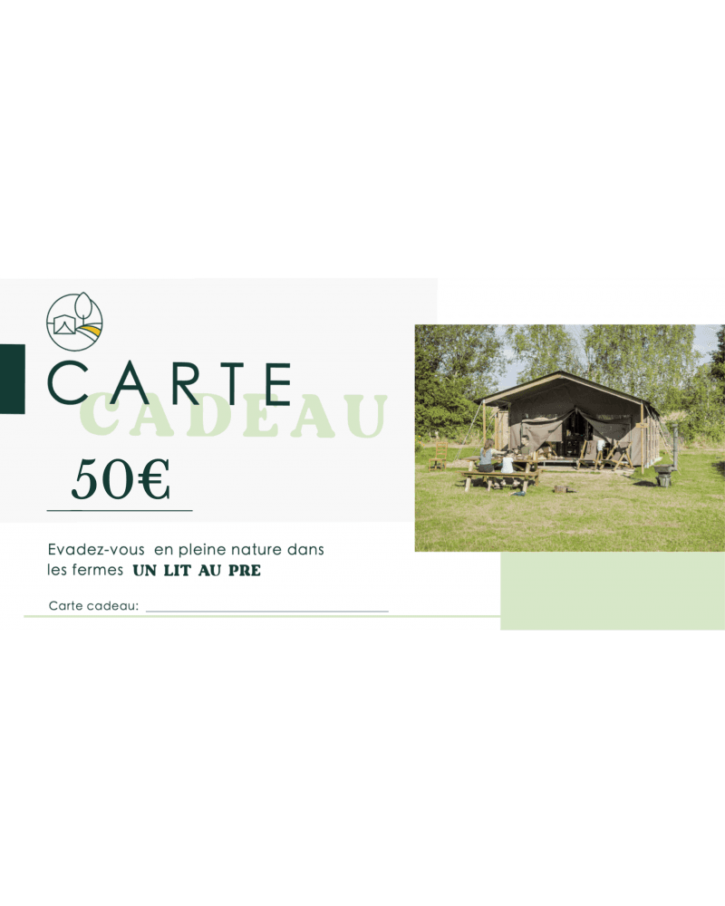 Carte cadeau pour les curieux