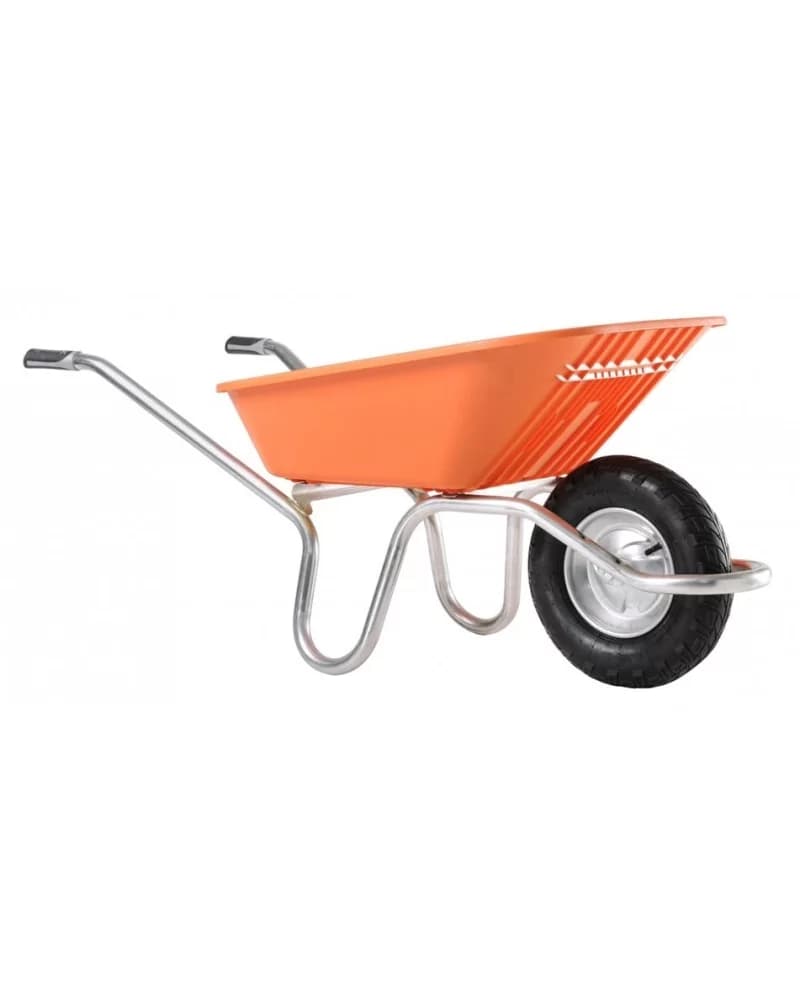 Brouette Plume 100 Corail Roue Gonflee