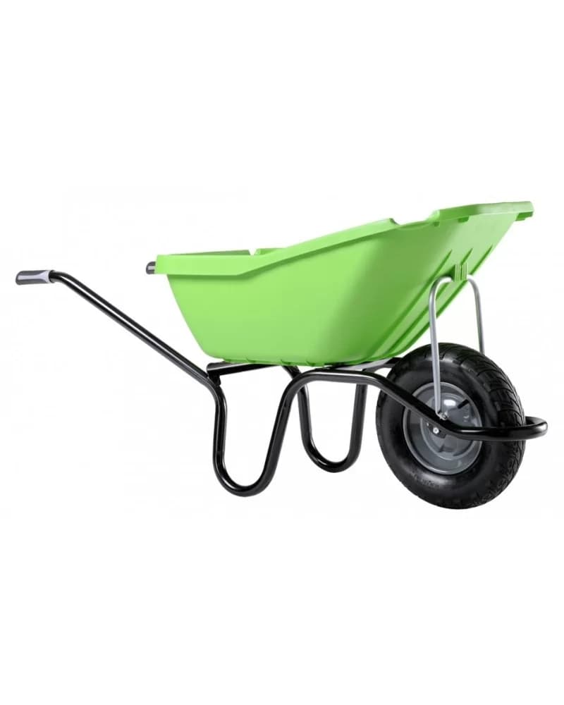 Brouette Pick Up 110 Verte Roue Gonflee