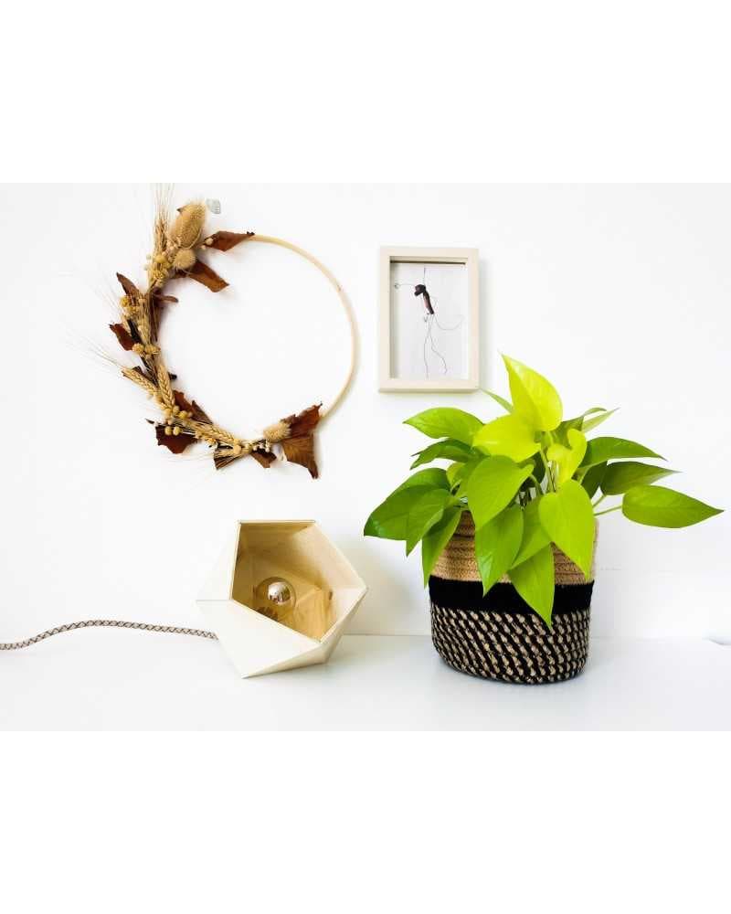 petite lampe origami érable