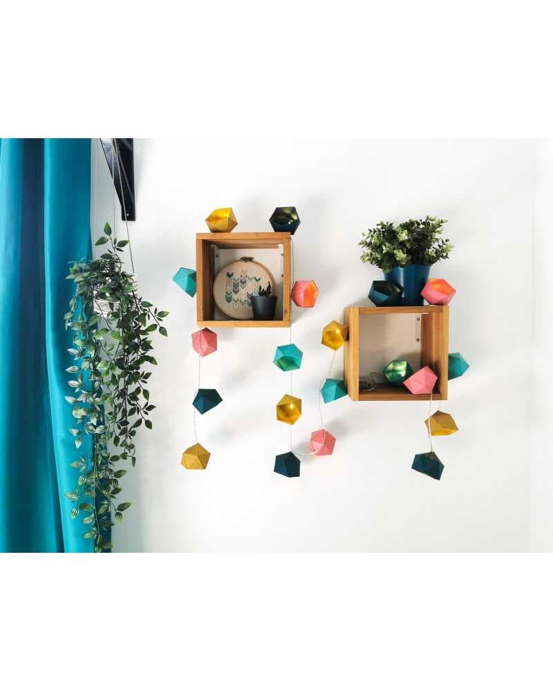 guirlande lumineuse Origami SCANDINAVE