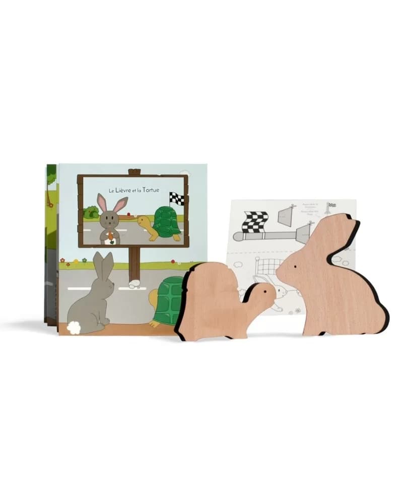 Fable animée Le Lièvre et la Tortue
