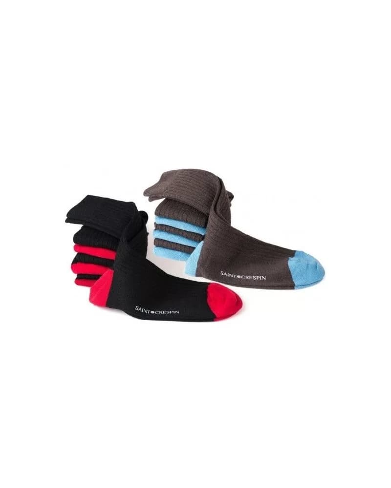 Semainier De Chaussettes Unies En Laine