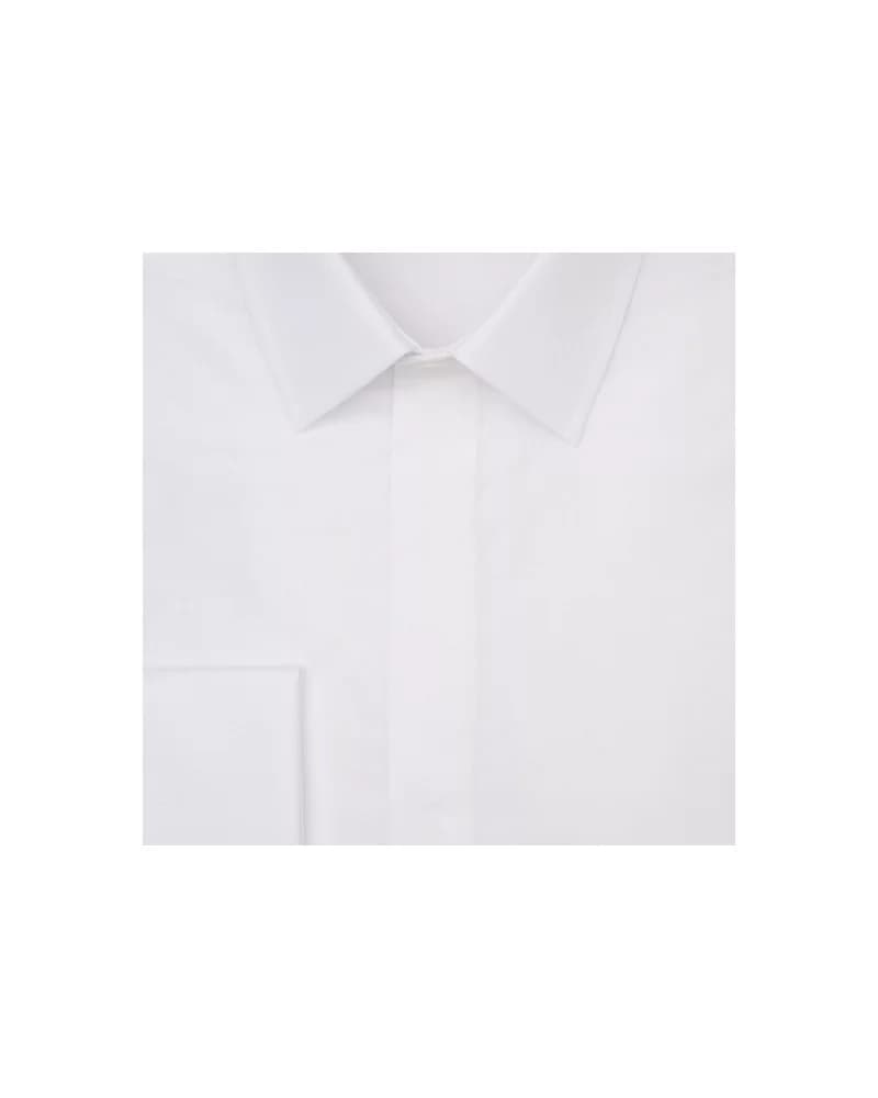 Chemise Blanche À Poignets Mousquetaires