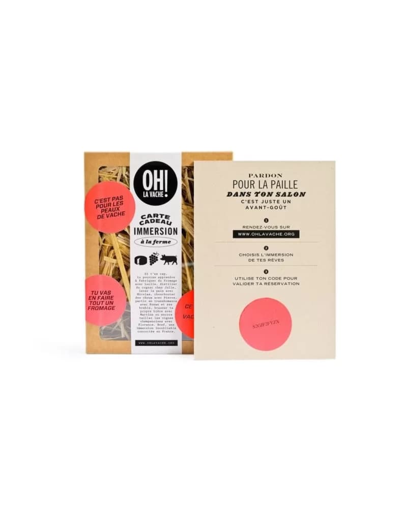 Coffret Cadeau Immersion À La Ferme