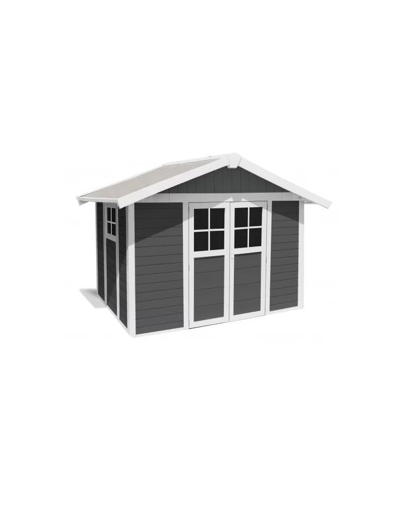 Abri De Jardin Déco 7,5 M² - Gris Foncé