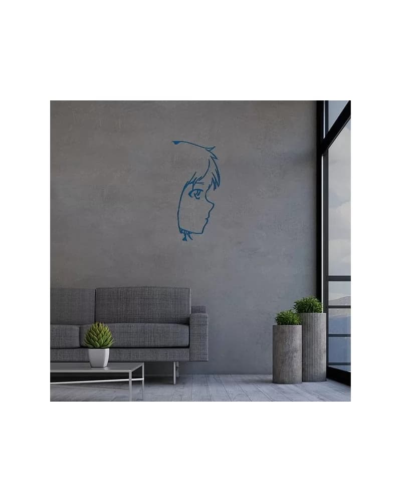 Visage Femme Profil L Métal