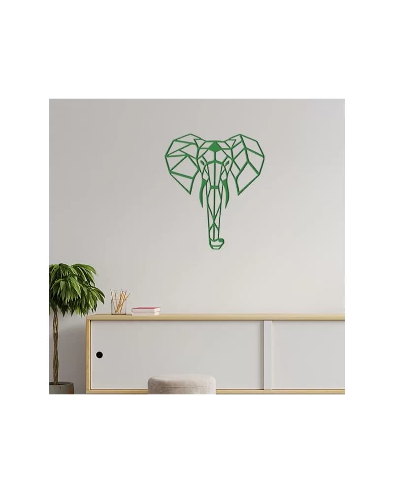 Eléphant Origami Xl Métal