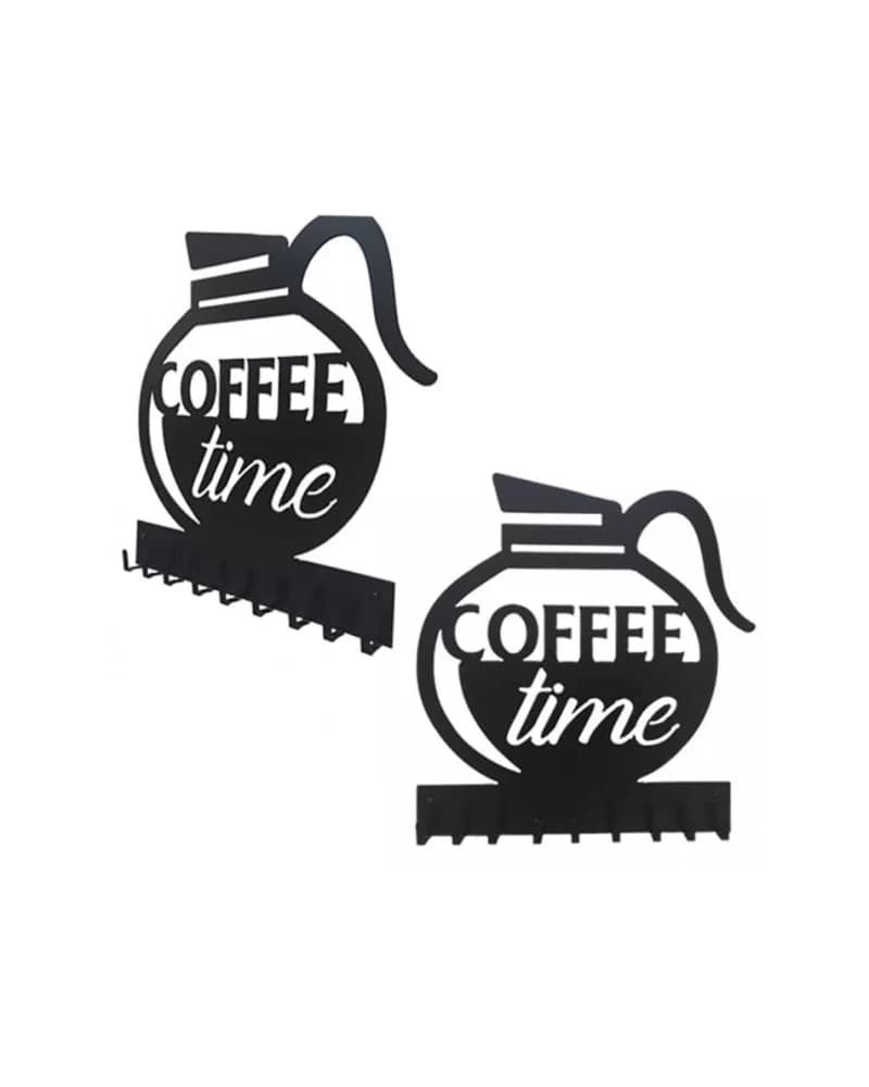 Porte Manteau Coffee Time Kitchen L Métal