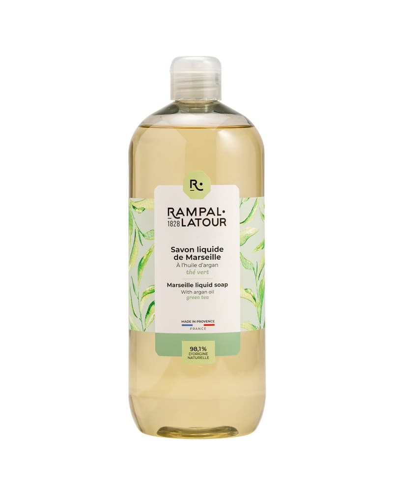 Savon liquide de Marseille Thé vert 1L