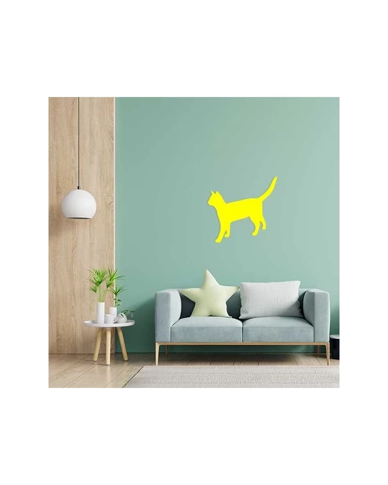 Décoration Chat L métal (50 cm X 52 cm)