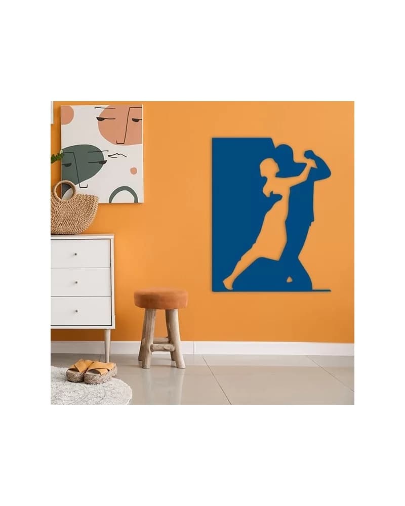 Décoration Danse XL métal (90 cm X 70 cm)