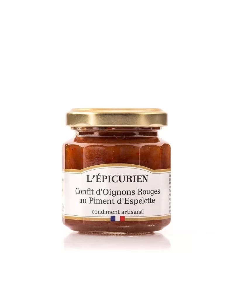 Confit d'Oignons Rouges au Piment d'Espelette